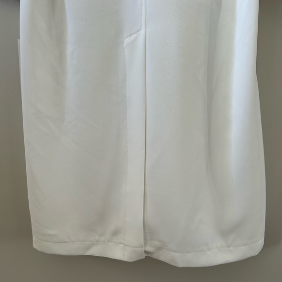 Bagatelle Double Breasted Off-white Trench Coat. Women’s Large - NWT - Picture 9 of 15